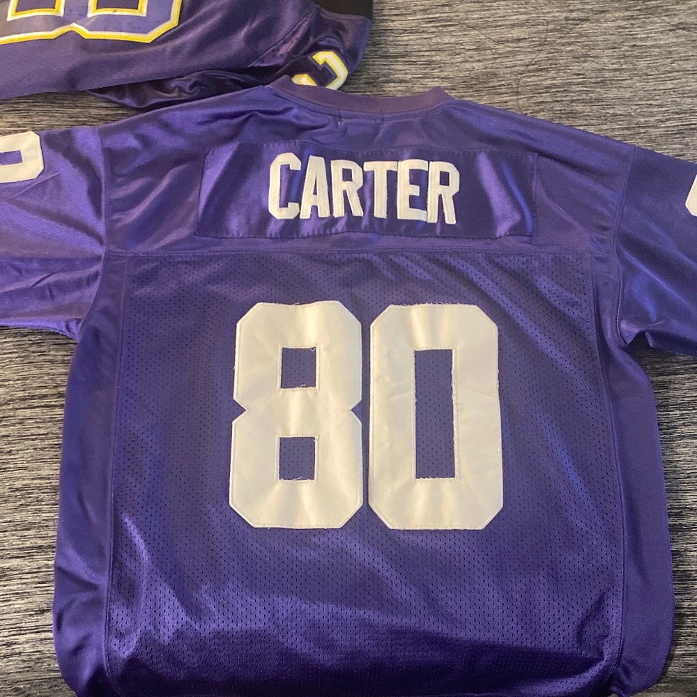 Throwback Chris Carter Minnesota Vikings  “purple people eater’s”